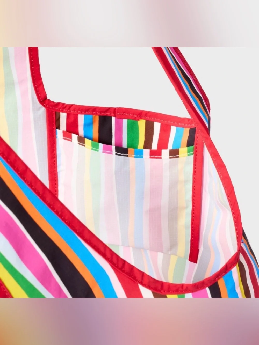 Pride Reusable Bag - Multicolor Striped
